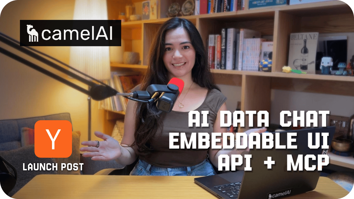 Y Combinator Posts CamelAI's API Demo Video On LinkedIn